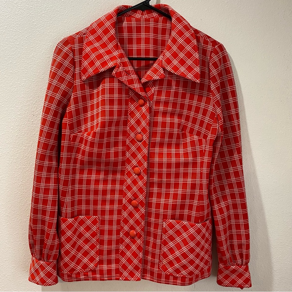 Vintage 70s Women’s shirt with pockets